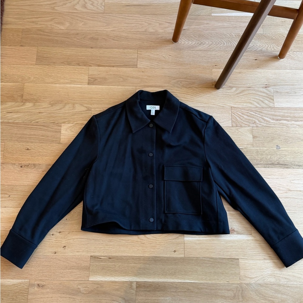COS Black Cropped Women's Blazer